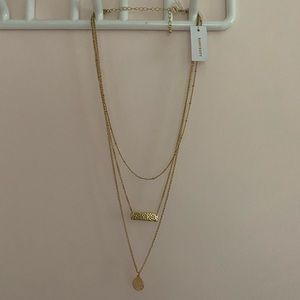 Layered necklace